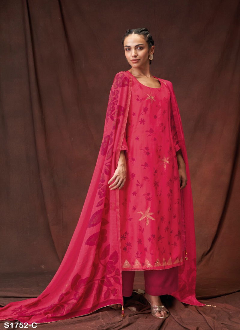 Leonie 1752 By Ganga Designer Salwar Suits Catalog